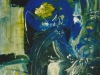 Blaue Figur, 60 x 60cm, 1997