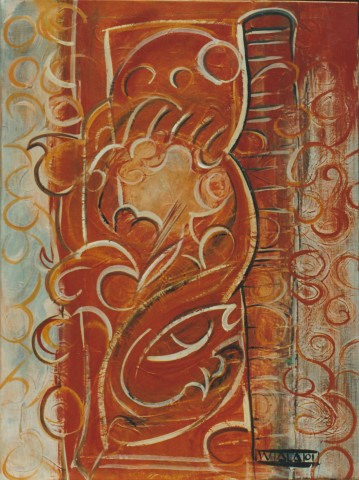 Suedlicher Rythmus, 60 x 80 cm, 2001